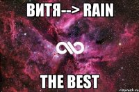 Витя--> RaiN The Best