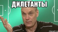 дилетанты 