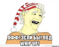  Пфф! Эсли бы! под Whip Up!