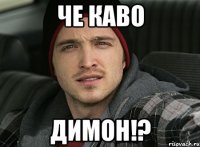 ЧЕ КАВО ДИМОН!?