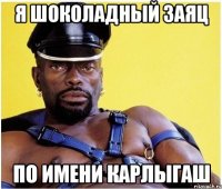 я шоколадный заяц по имени карлыгаш