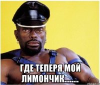  ГДЕ ТЕПЕРЯ МОЙ ЛИМОНЧИК........