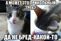 А может это прикольный трек? Да не бред-какой-то