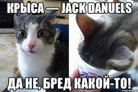 Крыса — Jack Danuels Да не, бред какой-то!