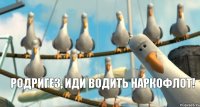Родригез, иди водить наркофлот!