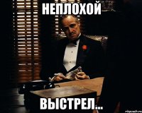 неплохой выстрел...