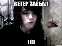 ветер заебал (с)