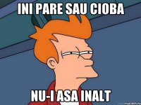 Ini pare sau Cioba nu-i asa inalt