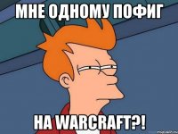 Мне одному пофиг На Warcraft?!