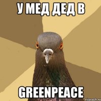 У мед дед в Greenpeace