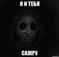 Я и тебя сажру