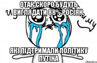 Отак скоро будуть виглядати 88% росіян, які підтримали політику Путіна