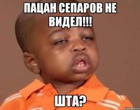 Пацан сепаров не видел!!! ШТА?