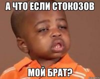 А что если Стокозов мой брат?