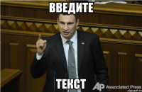 Введите текст