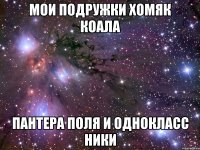 Мои подружки хомяк коала Пантера Поля и однокласс ники