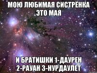 Мою Любимая систрёнка это Мая И Братишки 1-Даурен 2-Рауан 3-Нурдаулет