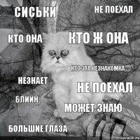 сиськи не поехал кто ж она большие глаза незнает не поехал может знаю кто она блиин кто эта незнакомка