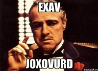 Exav Joxovurd