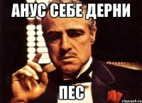 Анус себе дерни ПЕС