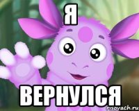 Я вернулся