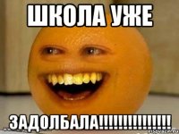 Школа уже ЗАДОЛБАЛА!!!!!!!!!!!!!!!