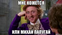 мне кожется или михай папугай