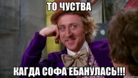 ТО ЧУСТВА КАГДА СОФА ЕБАНУЛАСЬ!!!