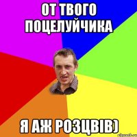 ОТ ТВОГО ПОЦЕЛУЙЧИКА Я АЖ РОЗЦВІВ)