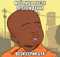 Моё лицо после прохождения Всей серии gta