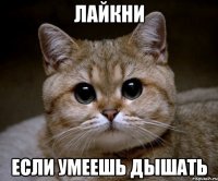 Лайкни Если умеешь дышать
