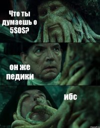 Что ты думаешь о 5SOS? он же педики ибс