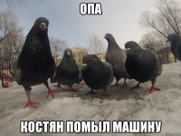 Опа Костян помыл машину