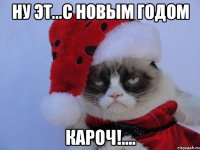 ну эт...с новым годом кароч!....