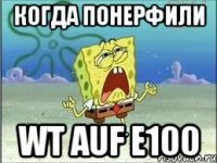 когда понерфили Wt auf E100