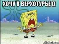 Хочу в верхотурье (( 