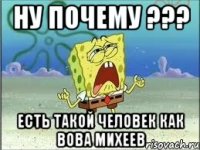 ну почему ??? есть такой человек как Вова Михеев