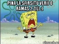 pina la sfirsitu verii o ramas 2 zili :( 