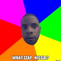  What zzap , nigga ?