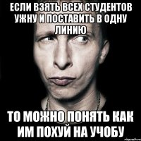 если взять всех студентов УжНУ и поставить в одну линию то можно понять как им похуй на учобу