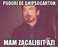 Poduri de ghipsocarton mam zacalibit azi