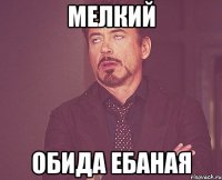 мелкий обида ебаная