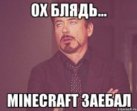 Ох блядь... Minecraft заебал