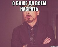 о боже да всем насрать 