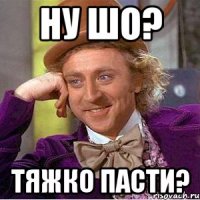 ну шо? тяжко пасти?