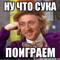 НУ ЧТО СУКА ПОИГРАЕМ