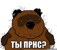  ты прнс?