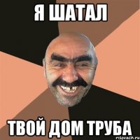Я шатал твой дом труба