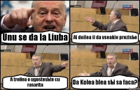 Unu se da la Liuba Al doilea ii da vseakie prezishe A treilea o ugosteshte cu rasarita Da Kolea blea shi sa faca?