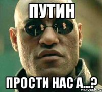 ПУТИН ПРОСТИ НАС А...?